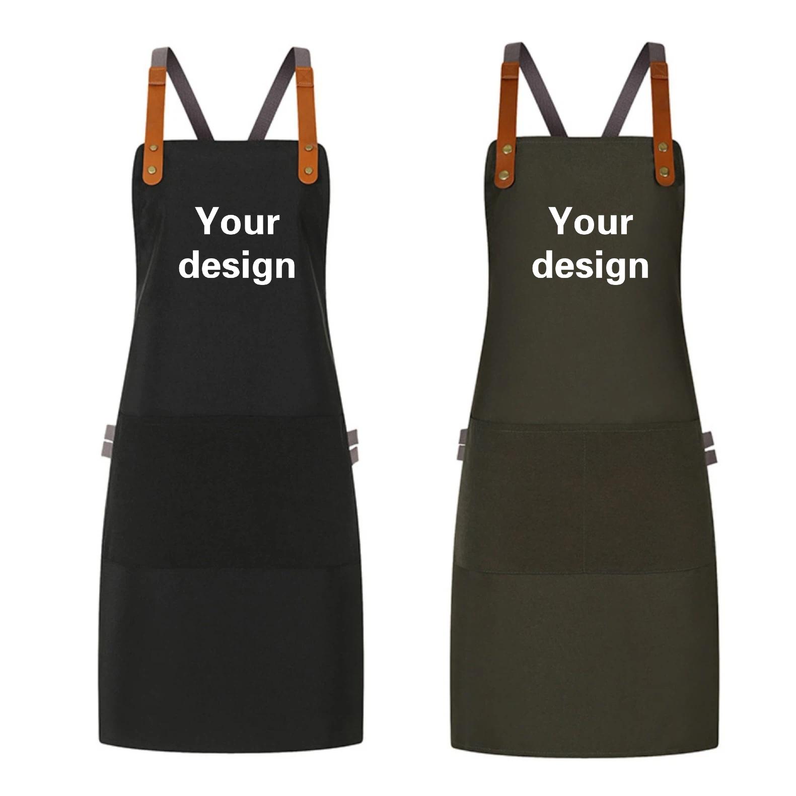 Embroidery Apron - Grembiule in Tela Spessa di Poliestere