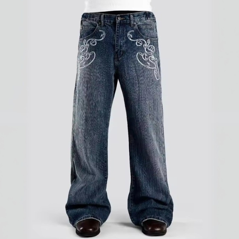 Embroidery Knit - Set 2 Pezzi Stile Streetwear Retrò