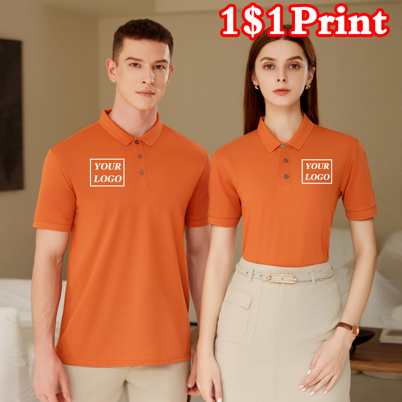 Embroidery Men Shirt - Polo Sportiva ad Asciugatura Rapida con