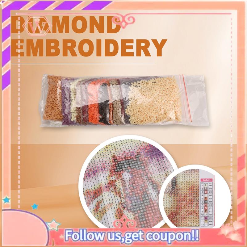 Embroidery Running Stitch - Pittura diamante fai da te diamante