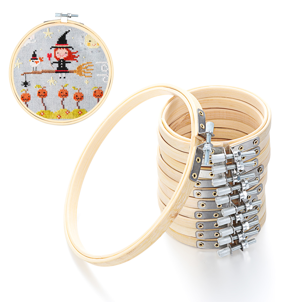 Stitch Marker Ring - 8/10/13/15/18/30cm ricamo cerchio fai da te