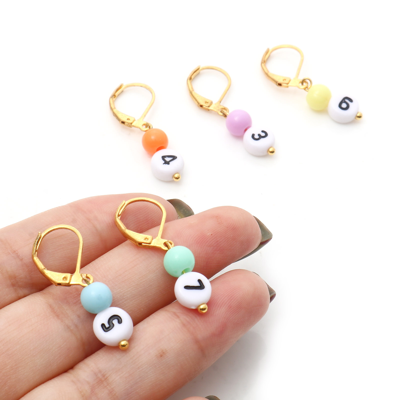 1 Set ( 10 pz/set) pennarelli  - Stitch Marker Ring recensione e prezzo