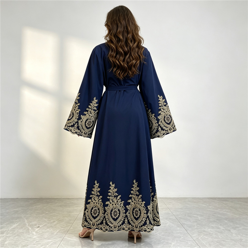 Nuova Abaya Dubai Lusso Kimono - Embroidery Arabic recensione e prezzo