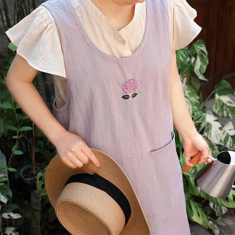 Grembiule da cucina estivo in  - Embroidery Apron recensione e prezzo