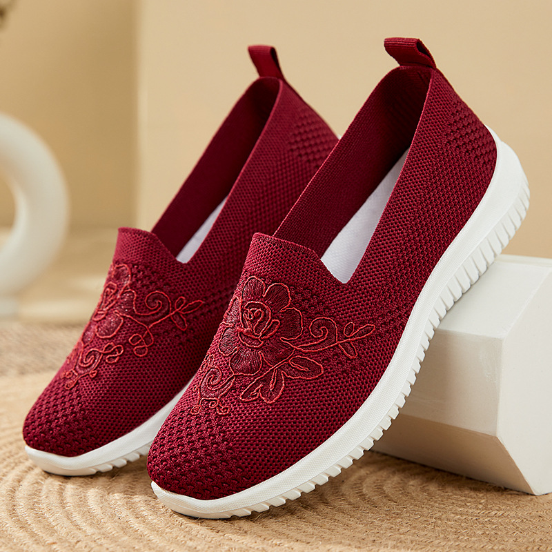 Scarpe slip-on in maglia con r - Embroidery Knit recensione e prezzo