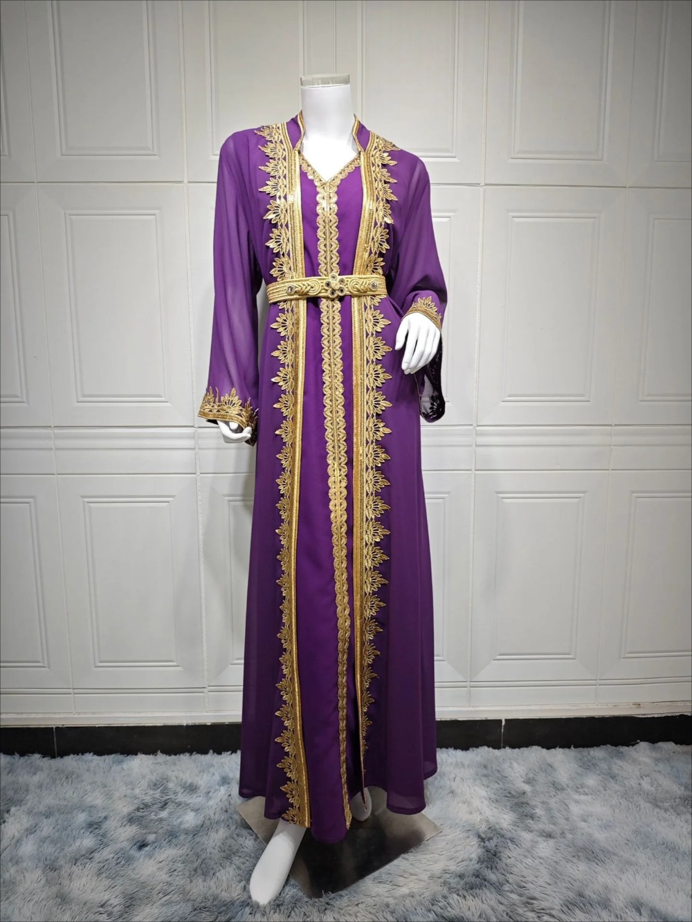 Eid Donne Musulmane Abiti Da F - Embroidery Arabic recensione e prezzo