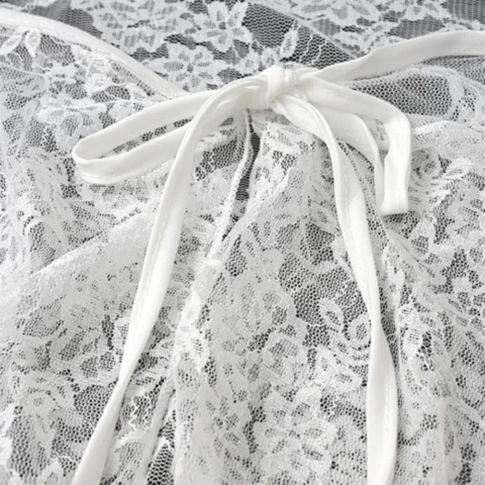 Minigonna in pizzo con lacci a - Embroidery Apron recensione e prezzo