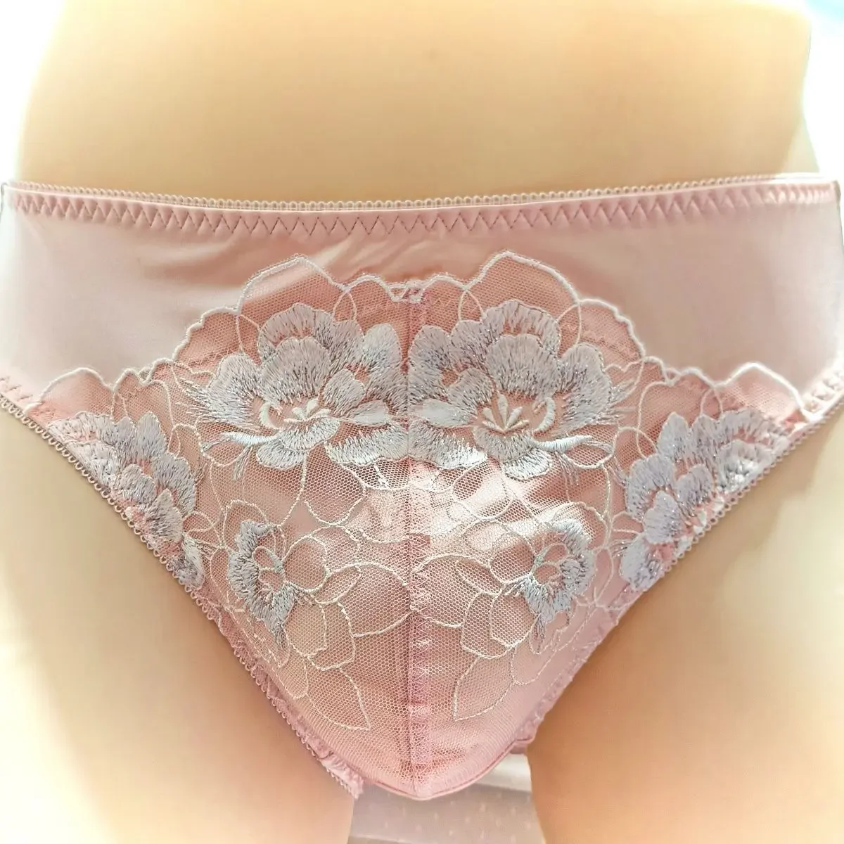 Slip da uomo rosa con ricamo i - Embroidery Knit recensione e prezzo