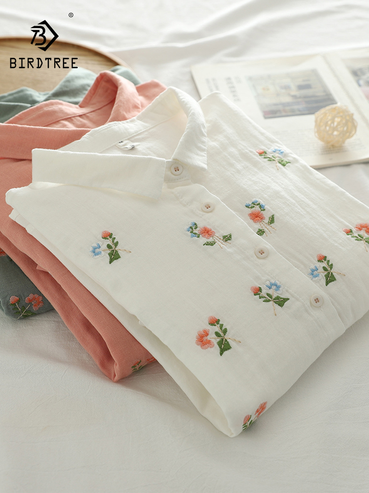 Nuova camicia estiva a maniche - Embroidery Thread Yarn recensione e prezzo