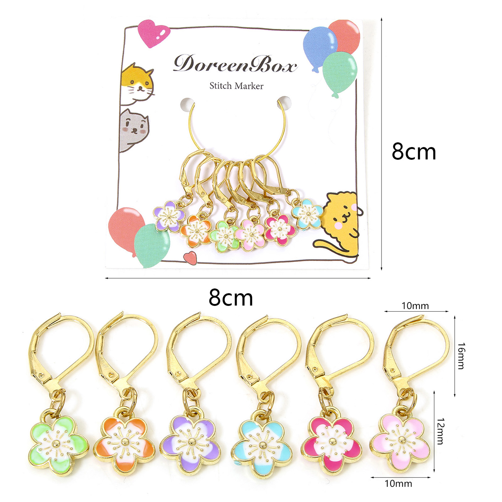 6 pz/set Marcatori Punto Per M - Stitch Marker Ring recensione e prezzo