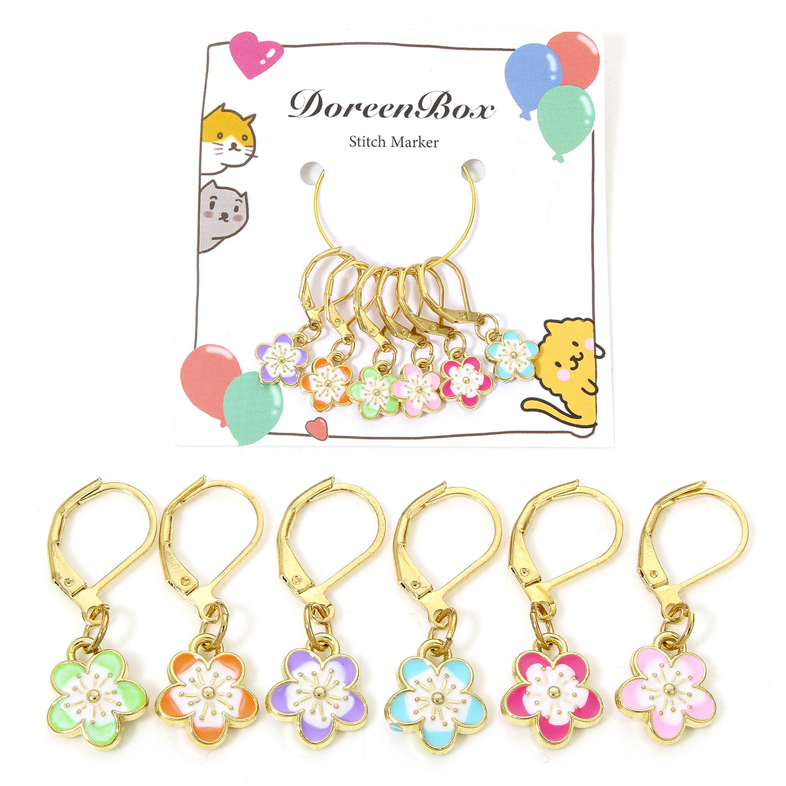 6 pz/set Marcatori Punto Per M - Stitch Marker Ring recensione e prezzo