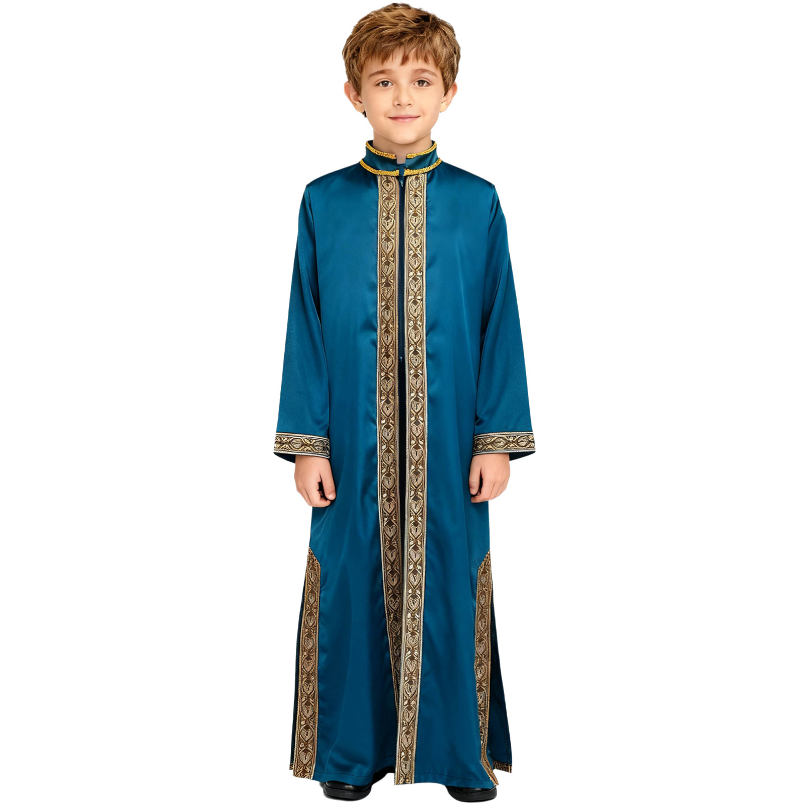 Ragazzi ricamo oro maxi musulm - Embroidery Arabic recensione e prezzo
