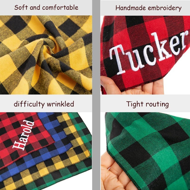 Bandana per cani con nome rica - Embroidery Apron recensione e prezzo