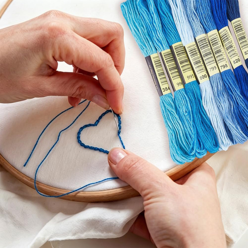 8 Matassine di Filo da Ricamo  - Embroidery Thread Yarn recensione e prezzo