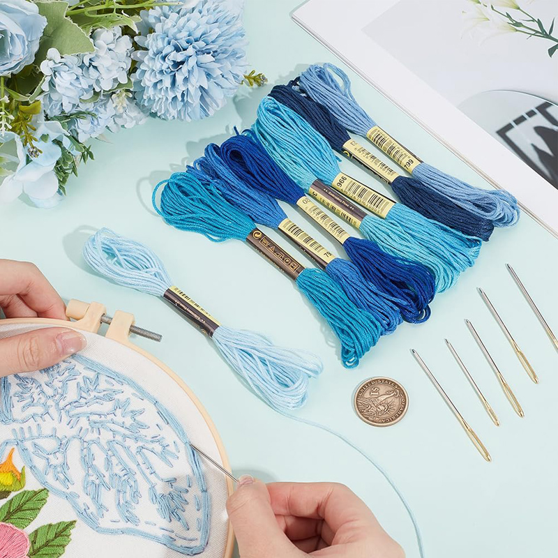 8 Matassine di Filo da Ricamo  - Embroidery Thread Yarn recensione e prezzo