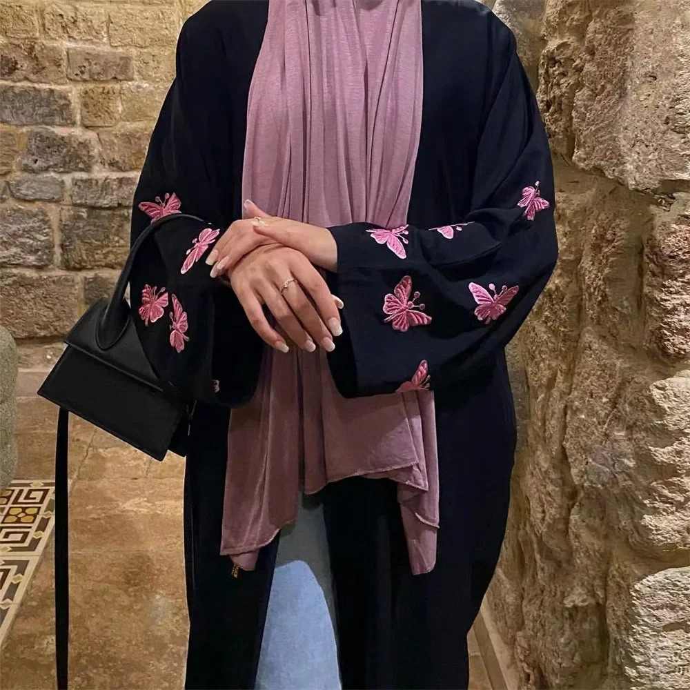 Abaya Kimono Aperto con Ricamo - Embroidery Arabic recensione e prezzo